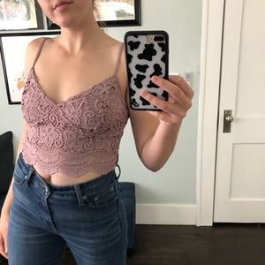Mauve crop